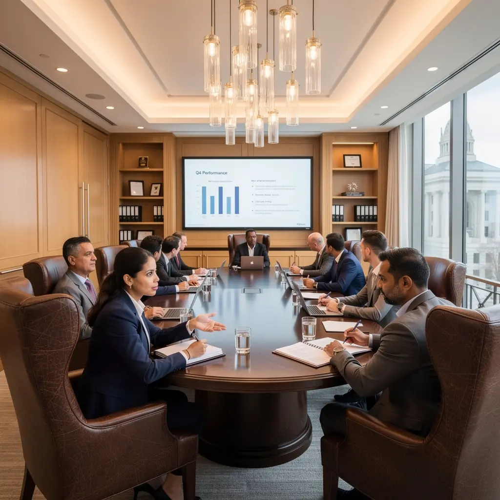 Jasne i kolorowe akcenty w biurze promujące kreatywność.